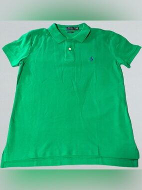 Classic Fit Retro Green Polo Ralph Lauren Polo
